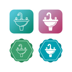 Basin Vector Icon