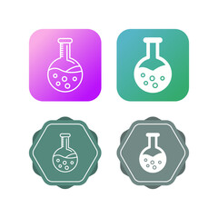 Flask Vector Icon
