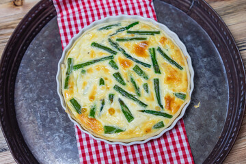 spargelauflauf spargeltarte spargelkuchen in der form 