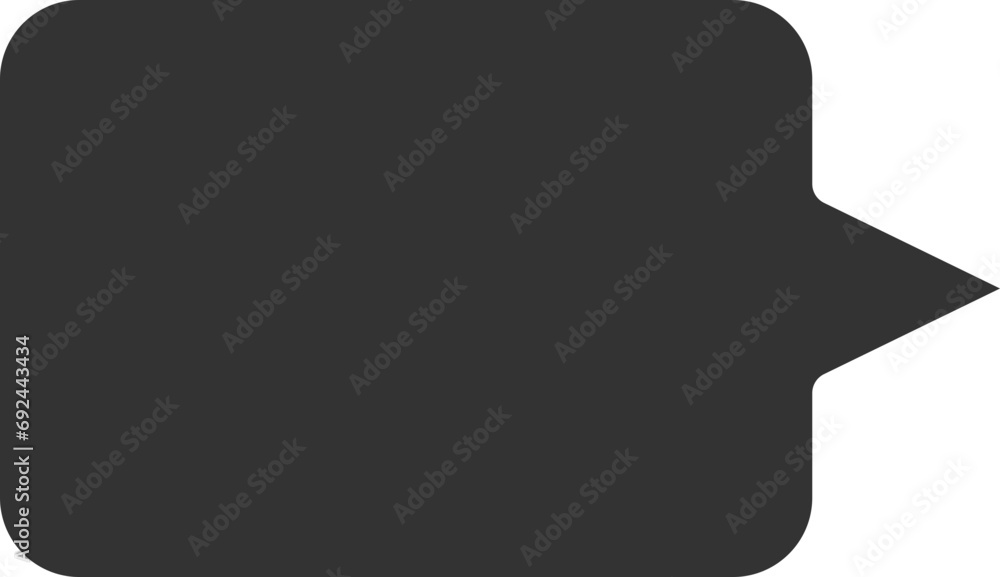 Aufkleber chat icon vector design element. talk bubble speech sign. dialogue balloon.