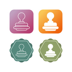 Stamp Vector Icon