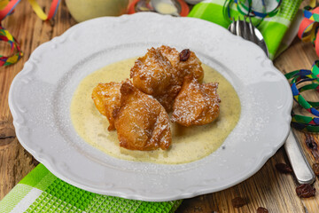 faschingsgebäck nonnenfürzle 