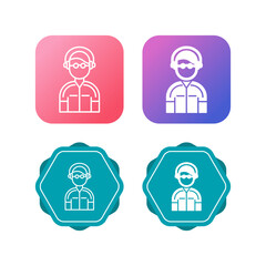 Operator Vector Icon