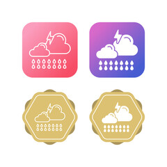 Storm Vector Icon