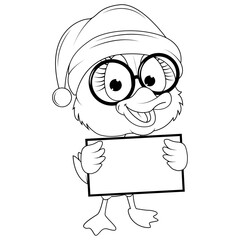 coloring duck animal cartoon