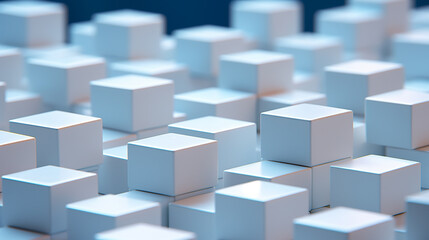 abstract cubes HD 8K wallpaper Stock Photographic Image 