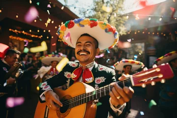 Deurstickers Costume person mexico culture mexican tradition © SHOTPRIME STUDIO