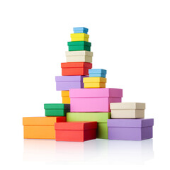 Obraz premium colorful gift boxes