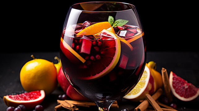 glass of red wine HD 8K wallpaper Stock Photographic Image 