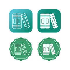 Books Vector Icon