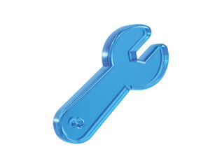 Tools icon 3d rendering element illustration