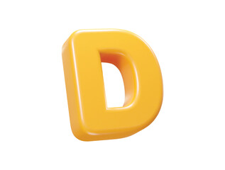 Fototapeta premium Alphabet text effect illustration transparent element