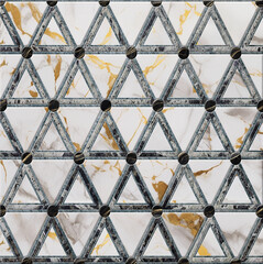 decorative 3d geometric structure wallpaper pattern, digital ceramic tile, carpet, cover
