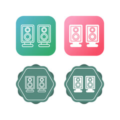 Speaker Vector Icon