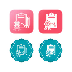 Contract Vector Icon