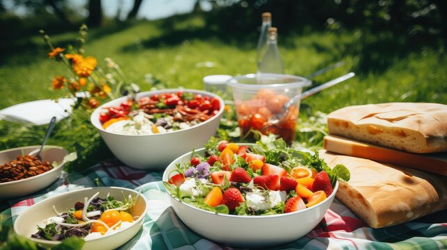 Cucumber Salad Picnic Food Illustration Carrot Onion, Radish Spinach, Arugula Beet Cucumber Salad Picnic Food