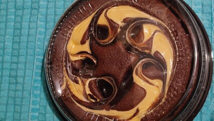 chocolate cake with chocolate