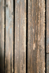 texture of a wooden surface in perspective close-up