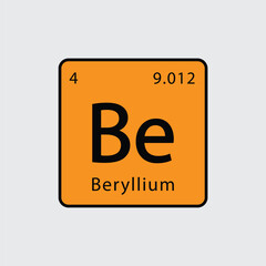 Periodic table icon vector logo design template