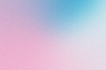 抽象的なノイズ背景 　ピンクと青のグラデーション - obrazy, fototapety, plakaty