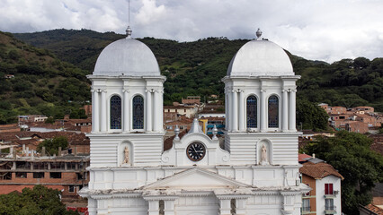 Sopetran, Antioquia - Colombia. November 15, 2023. Lady of the Assumption Parish of Catholic worship