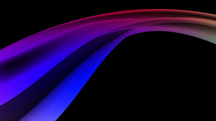 Colorful Abstract waves on Black Background. Colorful dynamic.Graphic design grunge style concept for banner, flyer, landing page, website, banner. vector illustration