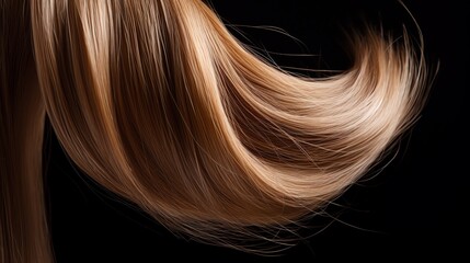 a close up of a hair