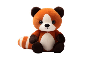Red Panda Rendezvous A Single Toy Adventure Isolated On Transparent Background