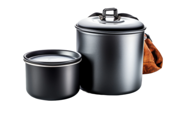 Copper Bottom Cookware On Transparent Background