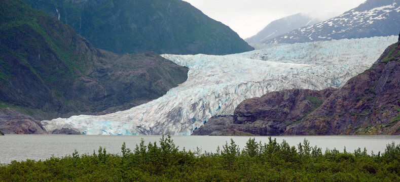 Mendenhall Glacier, Juneau, Alaska, United States