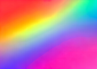Obraz premium Gradient background design mixed colors, modern trend colors bright illustration mix palette, Generative AI
