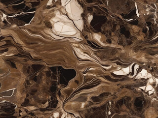 Deep and Dark Brown Tones: Emperador Marble Sophistication
