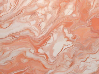Understated Sophistication: Coral Toned Marble Background