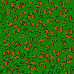 seamless pattern with animal Skin design