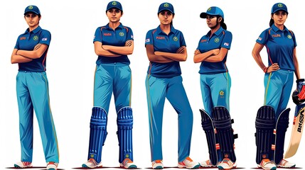 indian cricket women team player