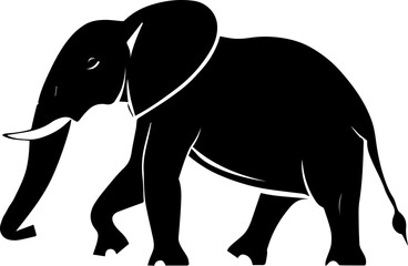Fototapeta premium African Bush Elephant icon