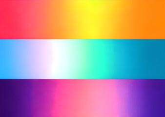 Obraz premium Gradient background design mixed colors, modern trend colors bright illustration mix palette, Generative AI