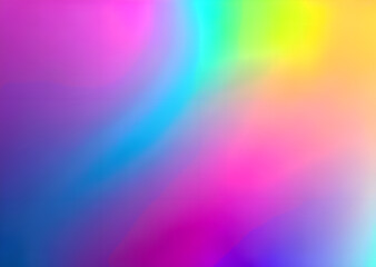 Obraz premium Gradient background design mixed colors, modern trend colors bright illustration mix palette, Generative AI