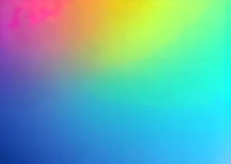 Obraz premium Gradient background design mixed colors, modern trend colors bright illustration mix palette, Generative AI