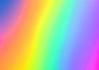 Gradient background design mixed colors, modern trend colors bright illustration mix palette, Generative AI