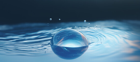 Obrazy na Plexi  water circle foam splash, wave 11