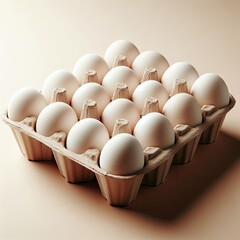 eggs in a carton box