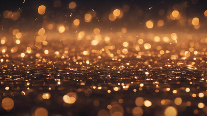  Artifical Intelligence generated bokeh abstract light background. Festive Background   AI generated image, ai
