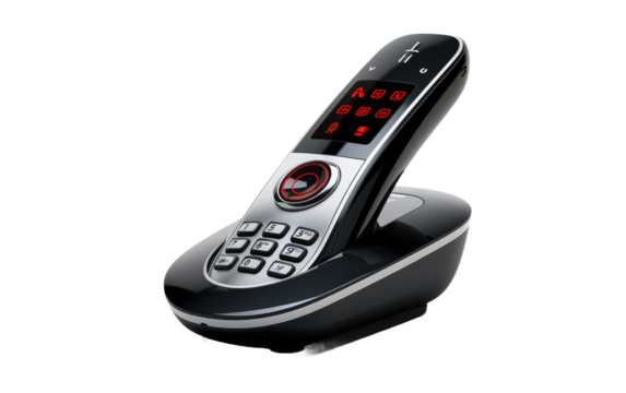 Cordless Phone On Transparent PNG