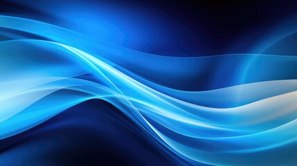 modern blue dynamic background illustration motion energy, flowing wave, gradient smooth modern blue dynamic background