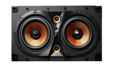 Dolby Atmos Speakers On Isolated Background