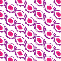 Collection of colorful floral designs, simple flat modern drawings, floral textures for fashion design