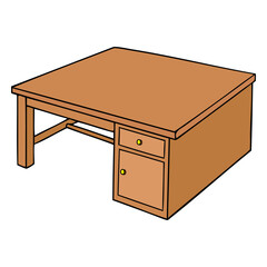 table vector illustration