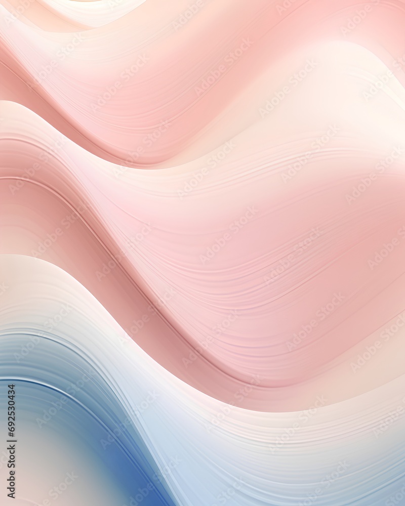 Poster an aesthetically pleasing vertical background featuring soft, elegant waves and flowing lines in a h