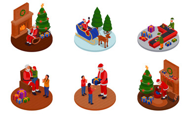 Christmas composition set